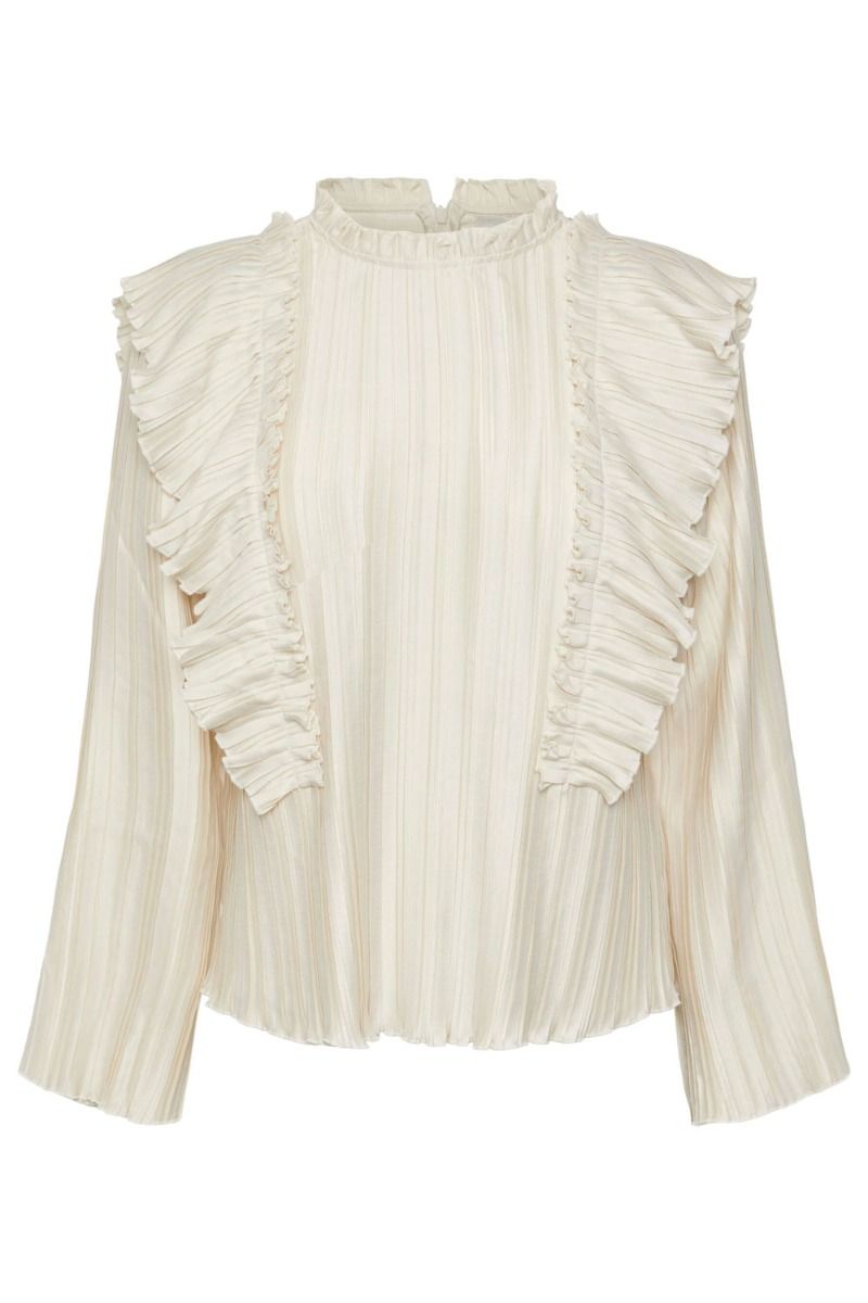 Y.A.S - Bluse - Yas Lovo LS Top - Birch