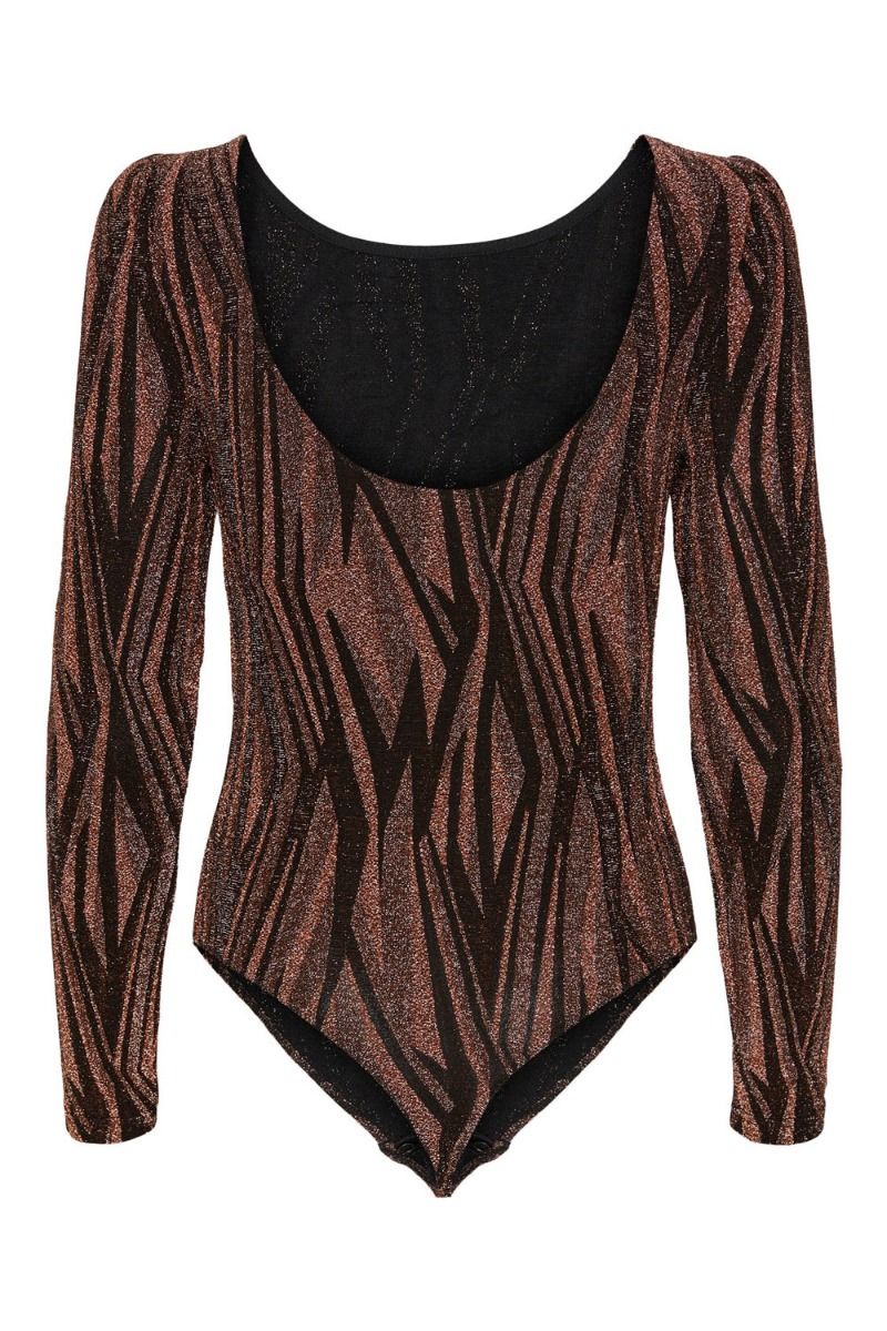 Y.A.S - Bodystocking - YAS Yen LS Bodystocking - Black