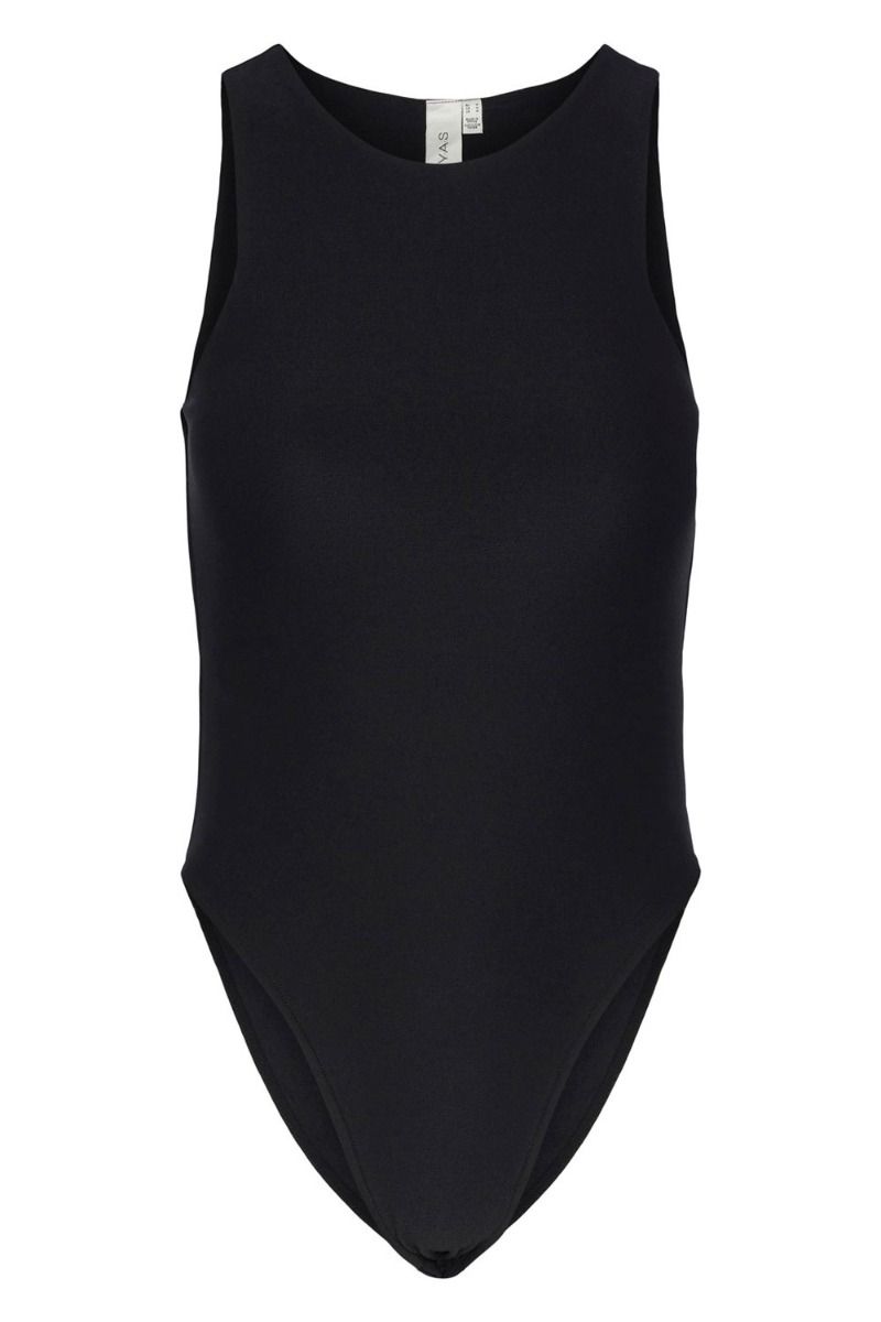 Y.A.S - Bodystocking - YAS Lauren SL Body - Ca Black