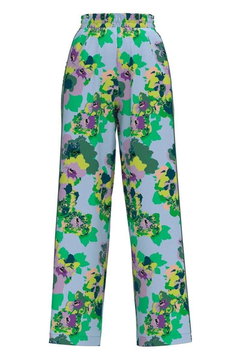 Y.A.S - Bukser - Bobo HW Pant - Kentucky Blue