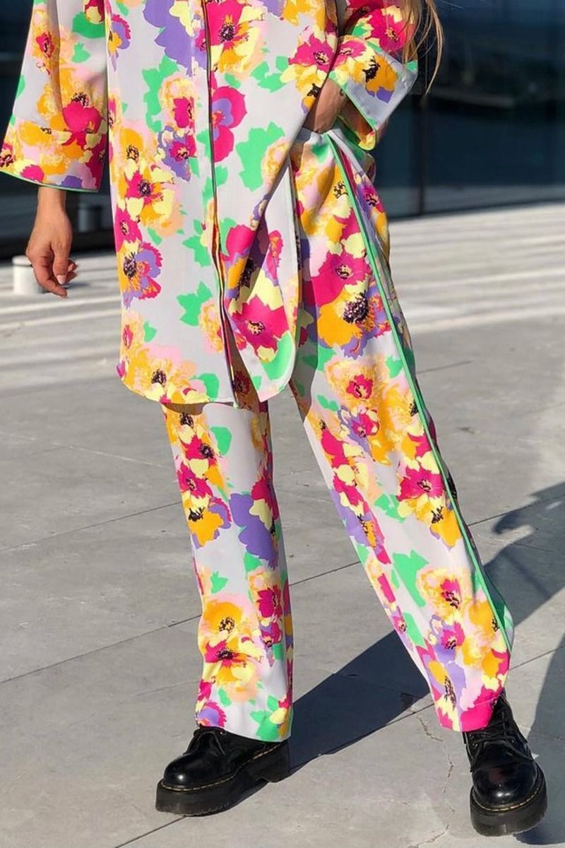 Y.A.S - Bukser - Bobo Pants - Star White 