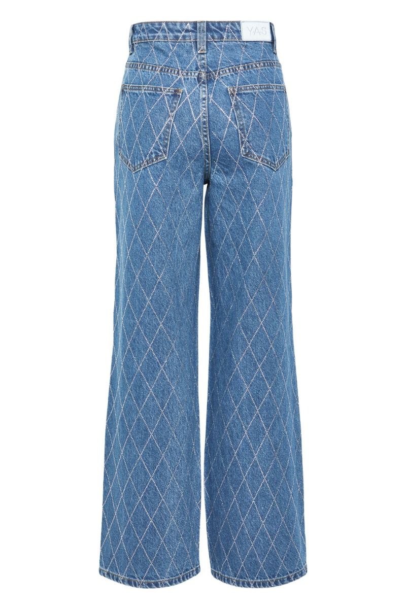 Y.A.S - Jeans - Harli Hmw Jeans - EX Medium Blue Denim
