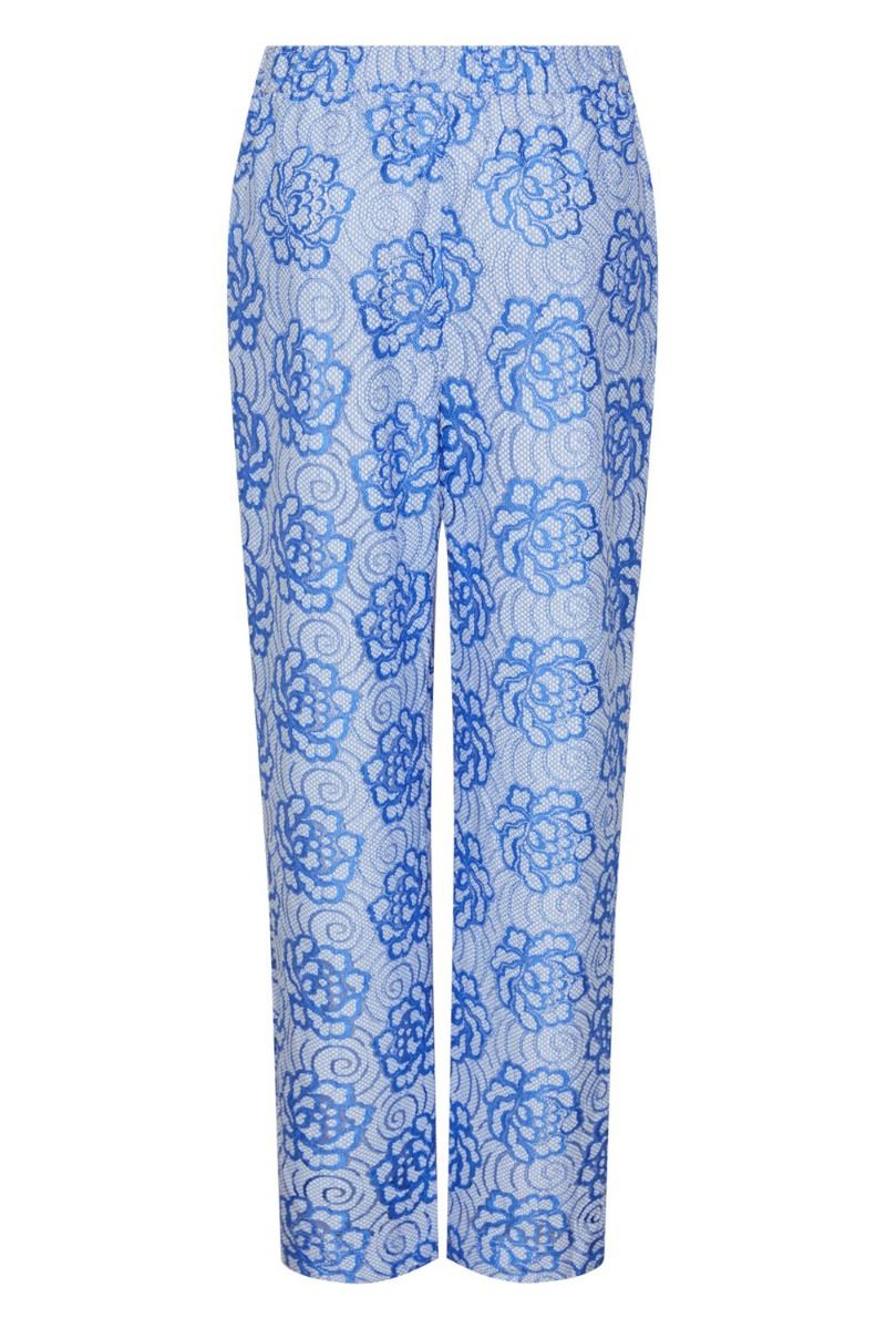 Y.A.S - Bukser - Yasisa Hw Pants - Palace Blue