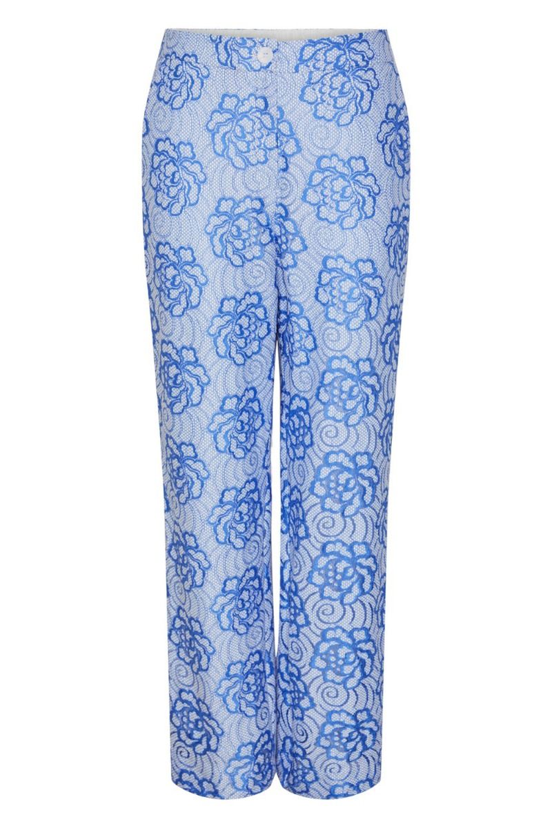 Y.A.S - Bukser - Yasisa Hw Pants - Palace Blue