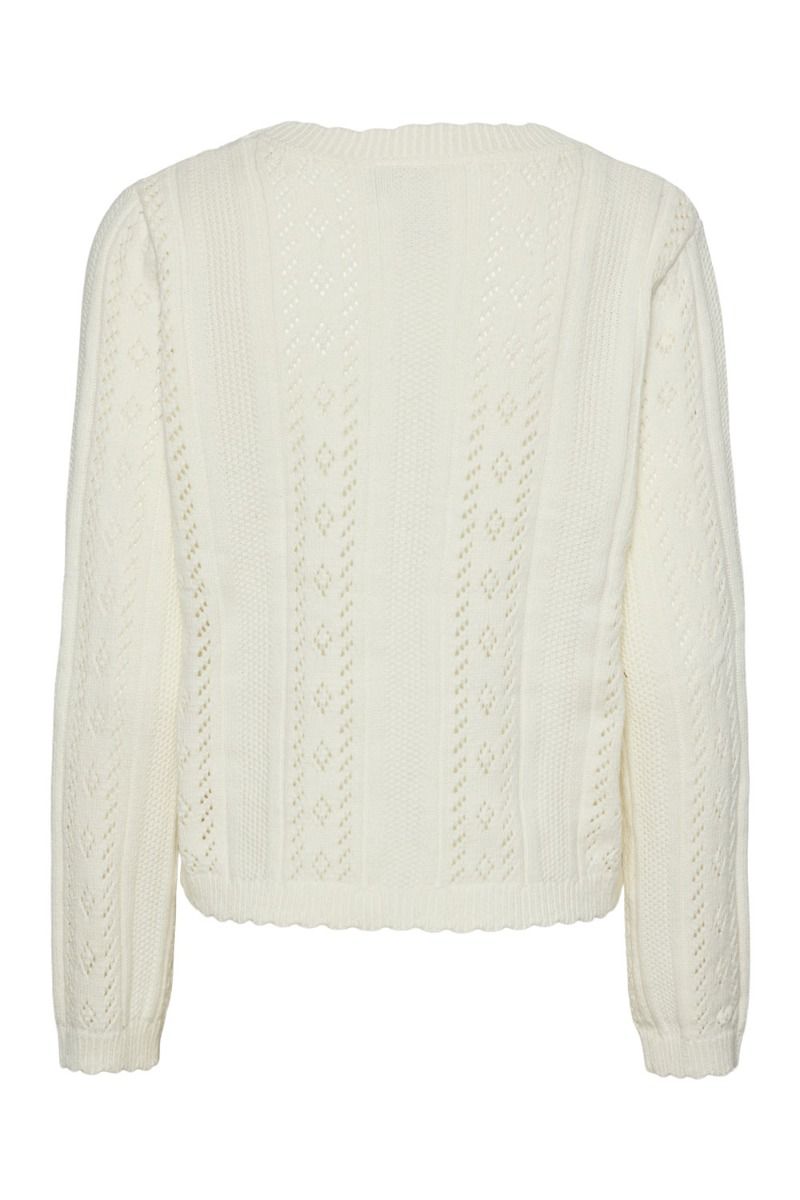 Y.A.S - Cardigan - YAS Benga Ls Knit Cardigan S. - Birch