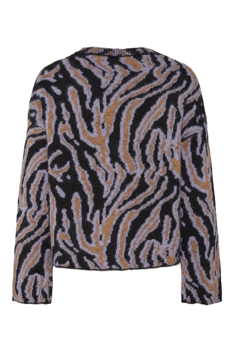 Y.A.S - Cardigan - YAS Nura Ls Knit Cardigan - Black