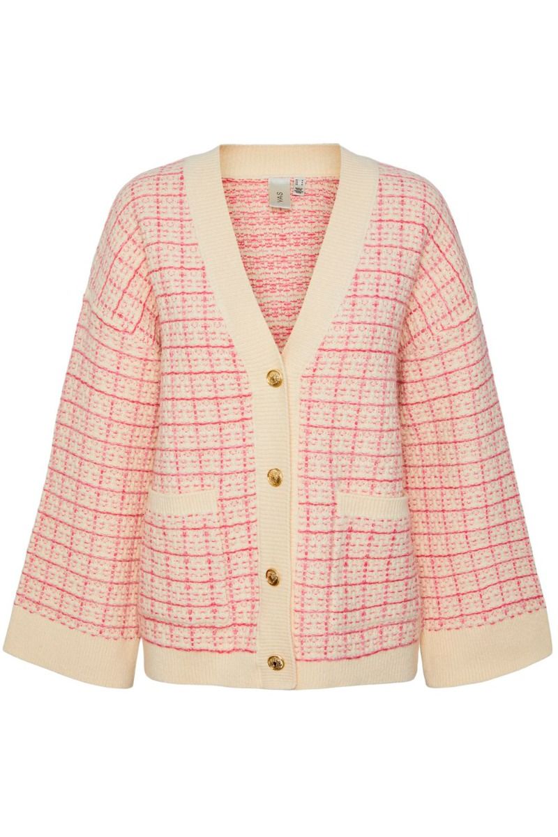 Y.A.S - Cardigan - Yasliviana LS Knit Cardigan - Birch