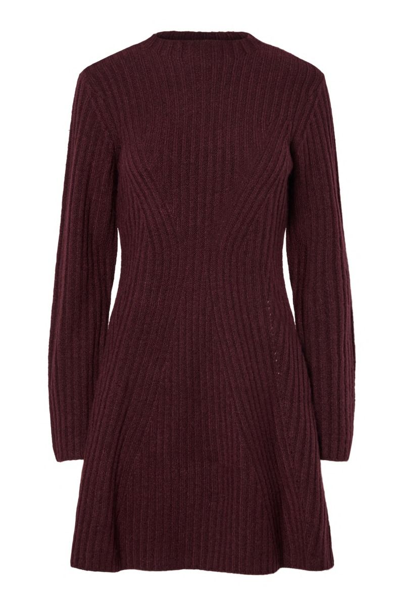 Y.A.S - Kjole - Dolly Knit Dress - Port Royale 