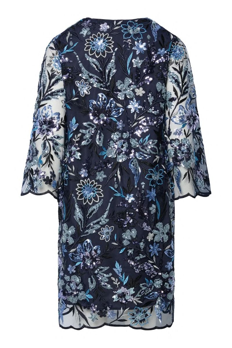 Y.A.S - Kjole - Fliky 3/4 Dress - Sargasso Sea