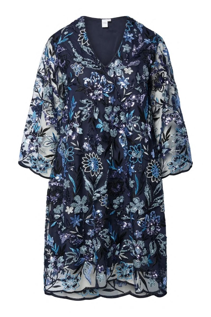 Y.A.S - Kjole - Fliky 3/4 Dress - Sargasso Sea