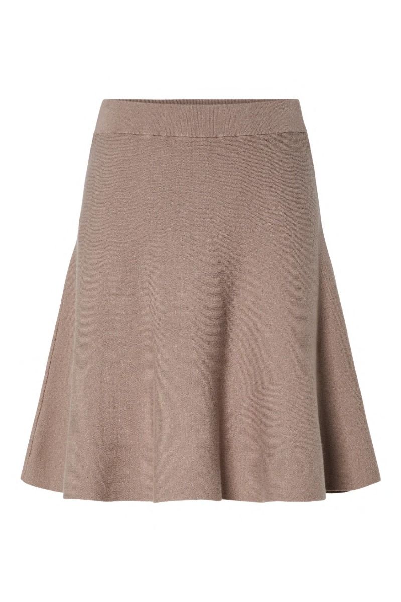 Y.A.S - Nederdel - Fonny Hw Knit Skirt S. - Fungi