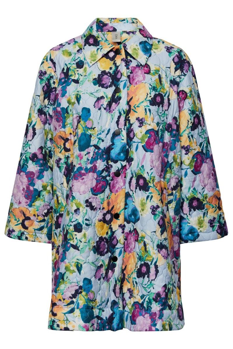 Y.A.S - Jakke - YAS Annina 7/8 Jacket S. - Kentucky Blue