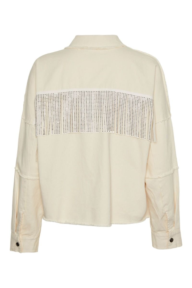 Y.A.S - Jakke - YAS Jessie Ls Shacket - Fest Birch