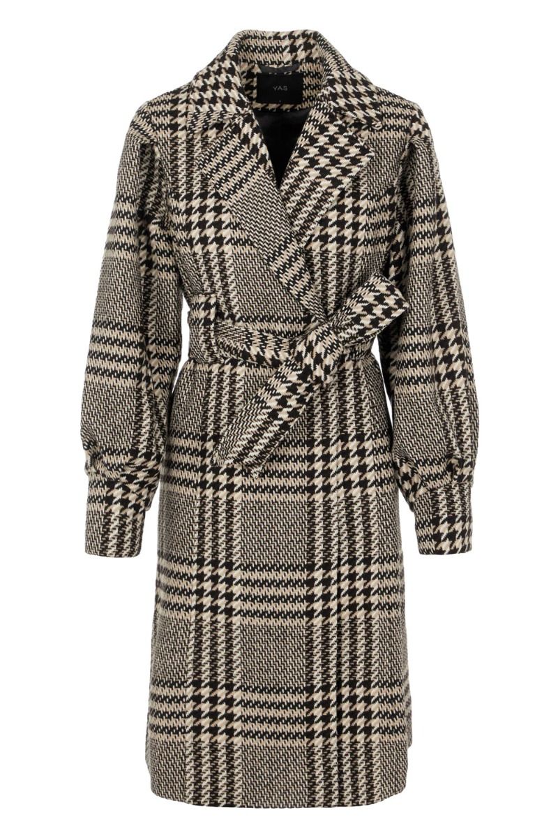 Y.A.S - Jakke - Ponga LS Wool Coat - Black