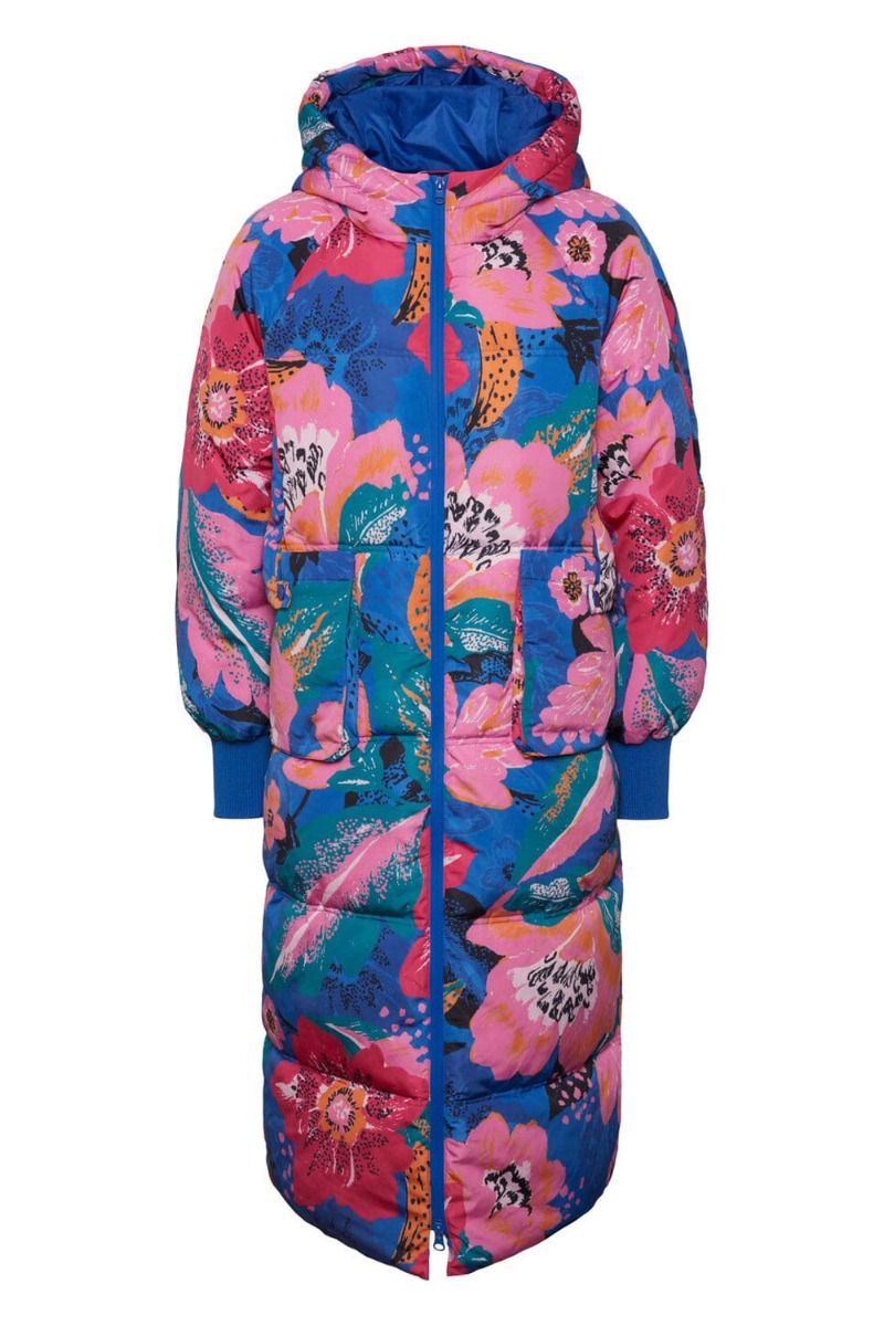 Y.A.S - Jakke - Similly Padded Coat - Blue Lolite