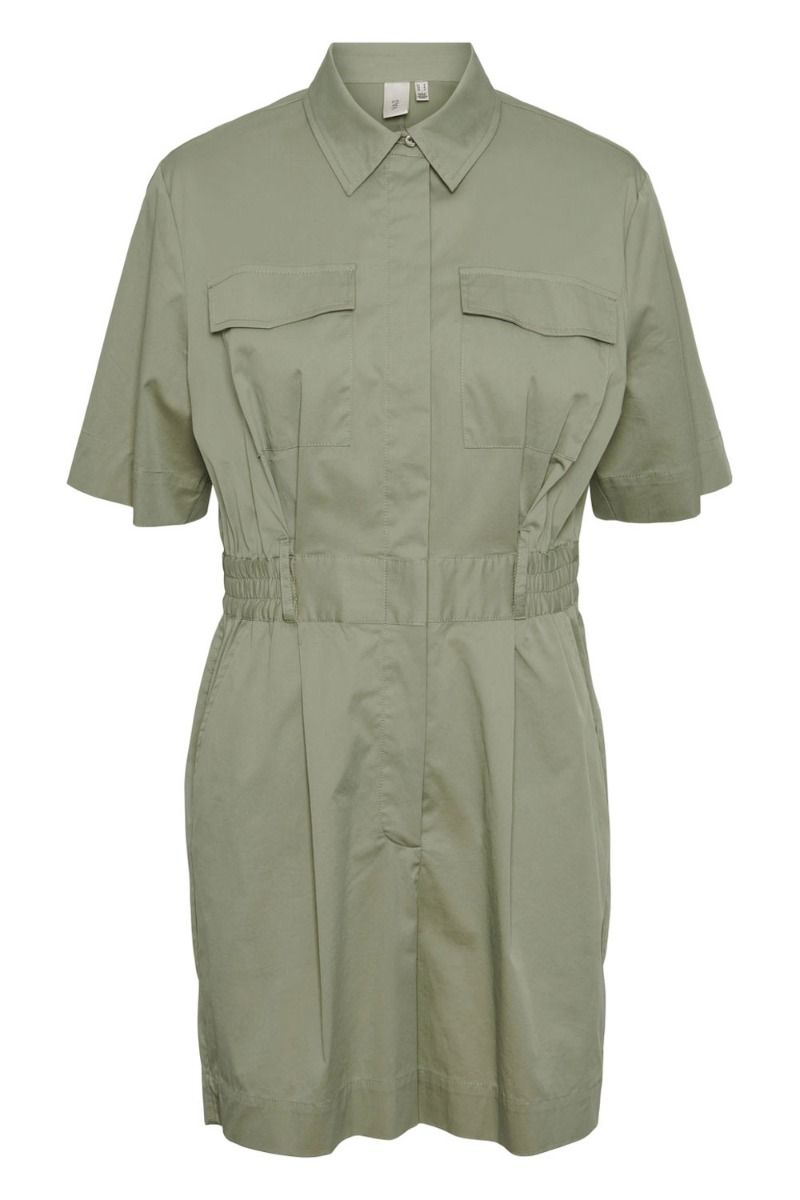 Y.A.S - Jumpsuit - YAS Meri 2/4 Playsuit S. - Ex Oil Green