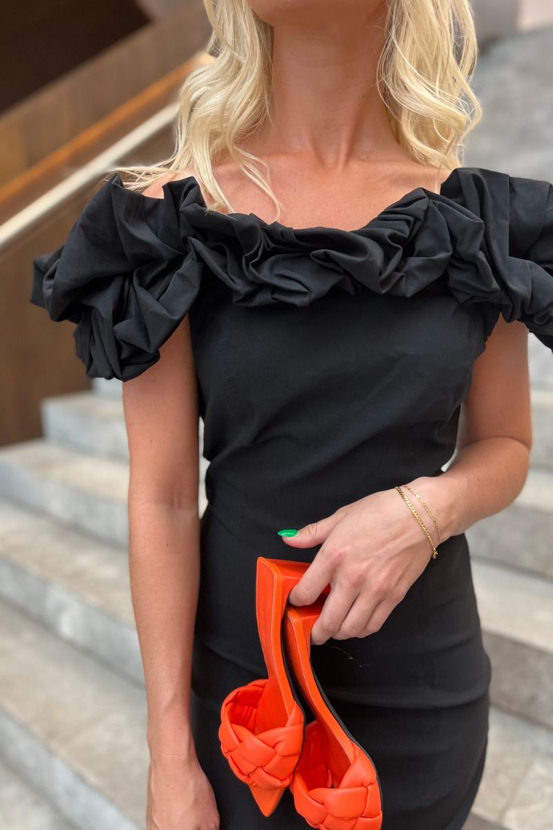 Y.A.S - Kjole - Carrie SL Dress - Black