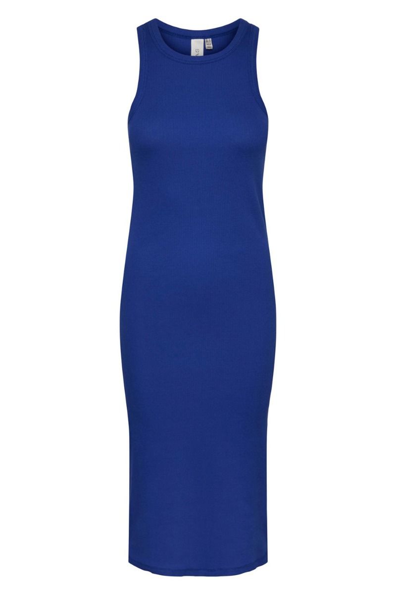 Y.A.S - Kjole - Miri Tank Midi Dress - Deep Ultramarine