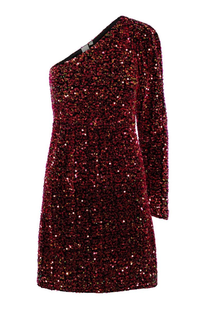 Y.A.S - Kjole - YAS Pinko Sequin Os Dress - Show Black