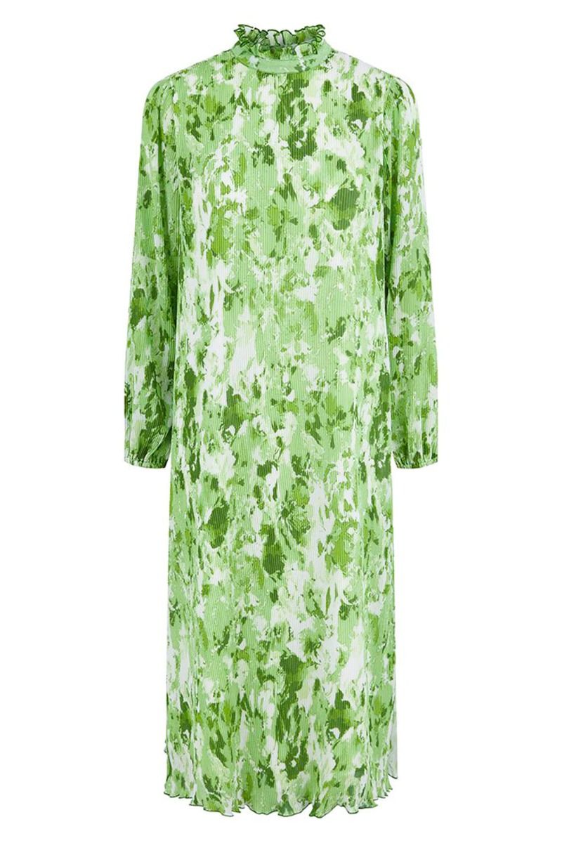 Y.A.S - Kjole - Pippa LS Midi Dress - Irish Green