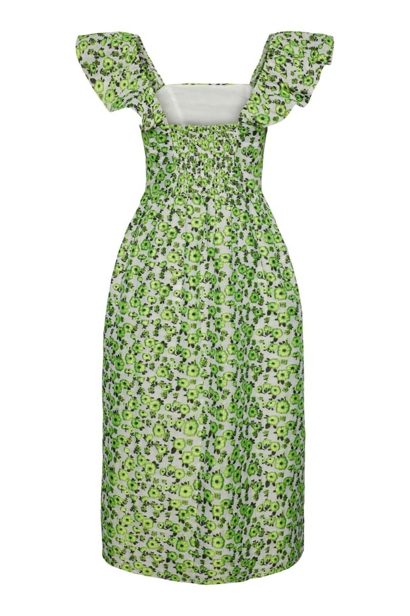 Y.A.S - Kjole - Yasshuna Sl Midi Dress - Wild Lime 