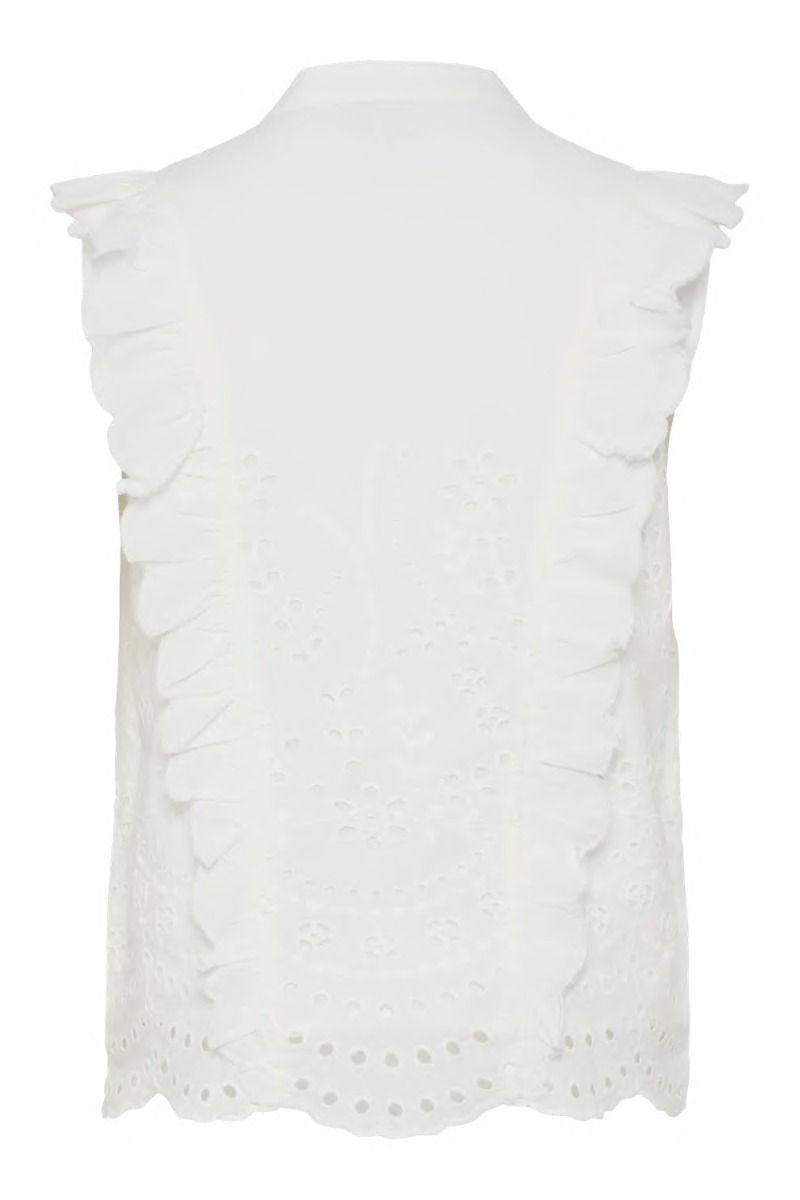 Y.A.S - Top - Luma Sl Top S. - Star White