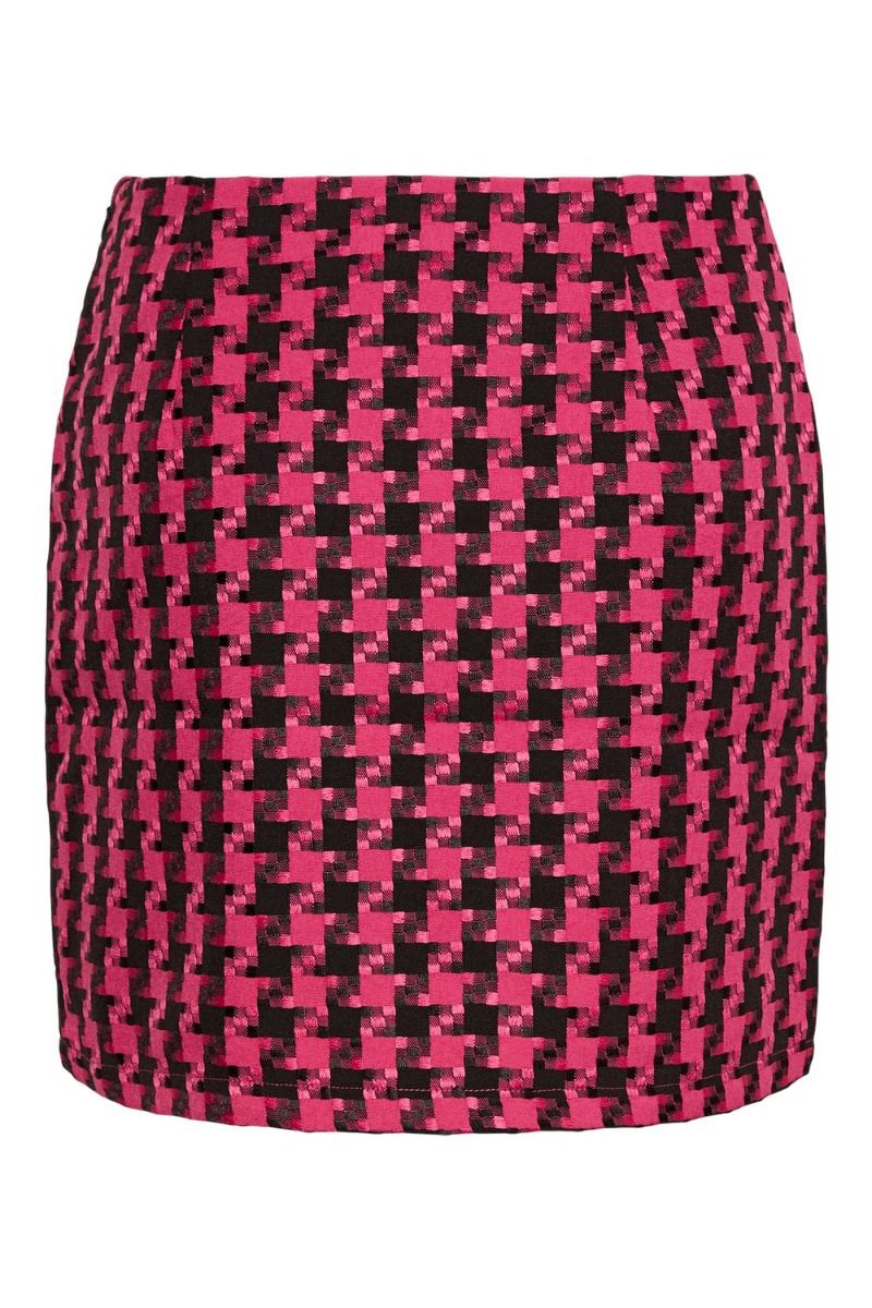 Y.A.S - Nederdel - YAS Blair HW Skirts - D2D Fuchsia Purple