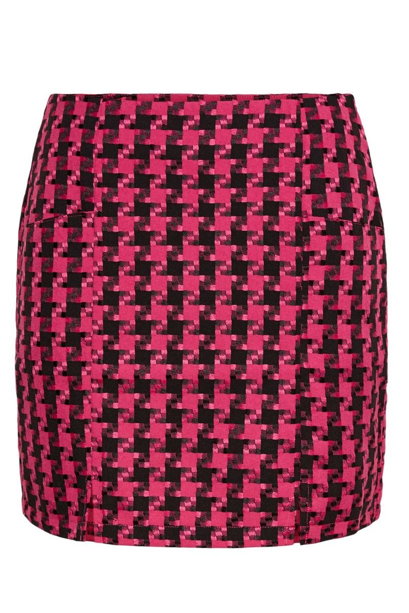 Y.A.S - Nederdel - YAS Blair HW Skirts - D2D Fuchsia Purple