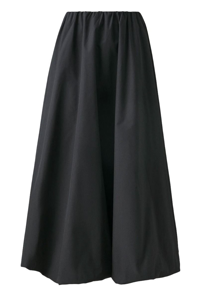 Y.A.S - Nederdel - Sascha HW Balloon Midi Skirt S. - City Black