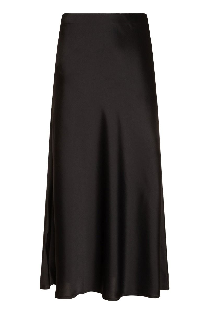Y.A.S - Nederdel - YAS Pella Hw Maxi Skirt S. - Black