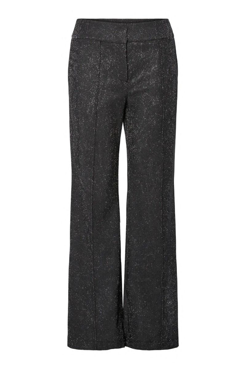 Y.A.S - Bukser - Nura HMW Pants - Dark Silver Colour