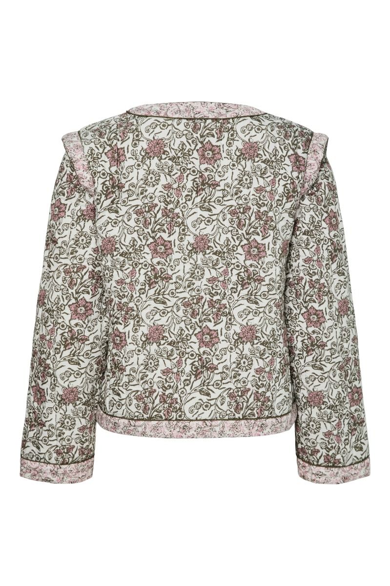 Y.A.S - Jakke - Yaspaula Ls Padded Jacket S. - Star White