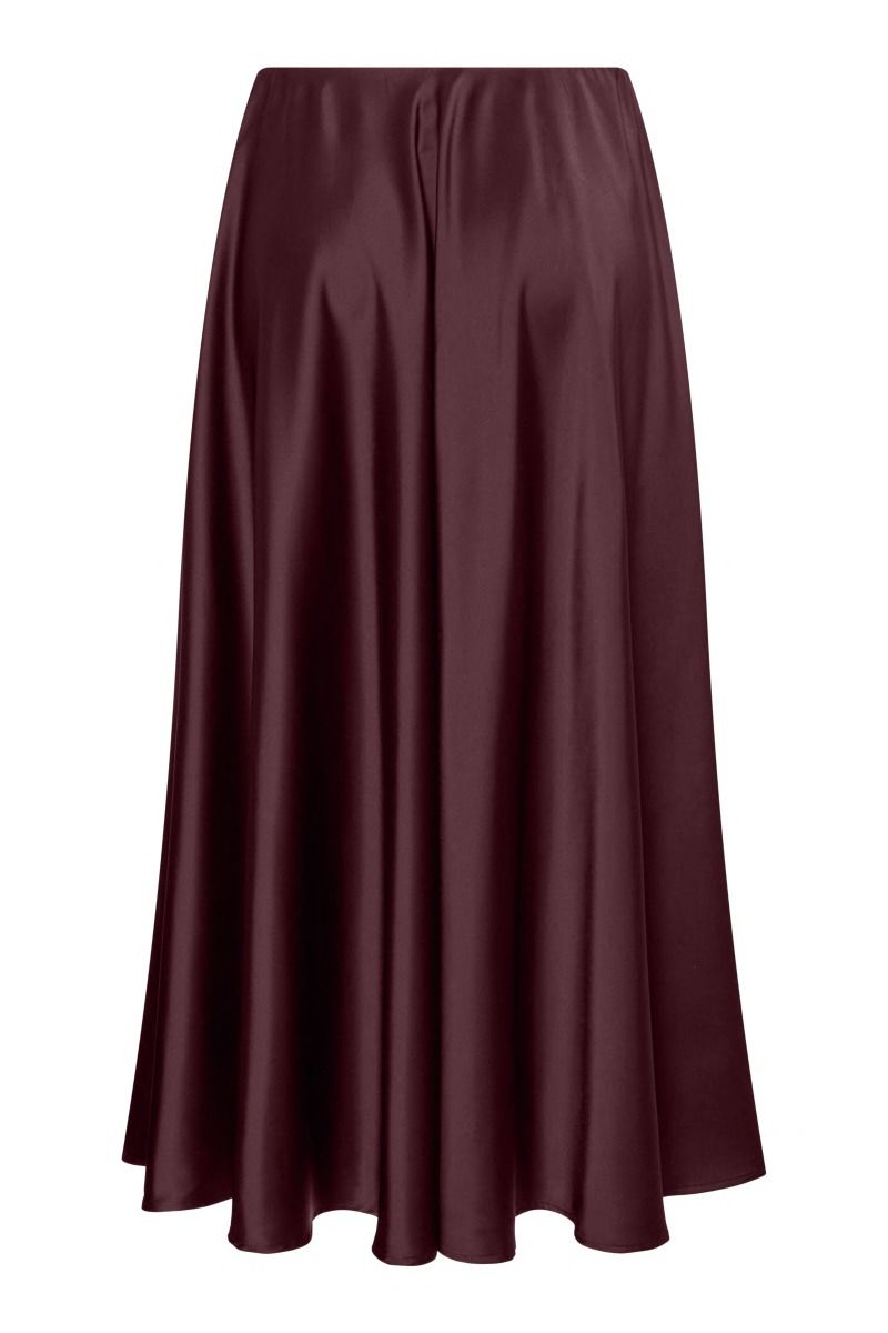 Y.A.S - Nederdel - Pella Hw Volume Ankle Skirt - Port Royale