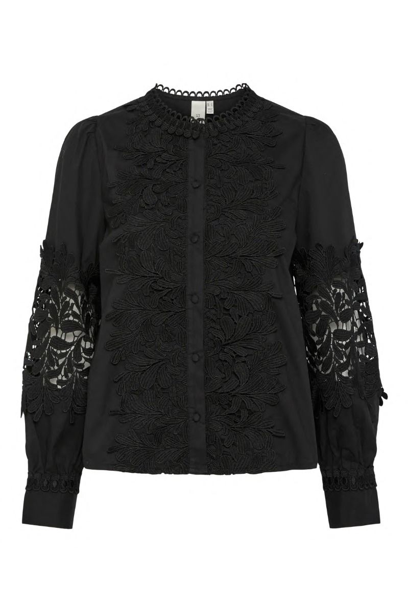 Y.A.S - Skjorte - Yassemira Ls Shirt - Black