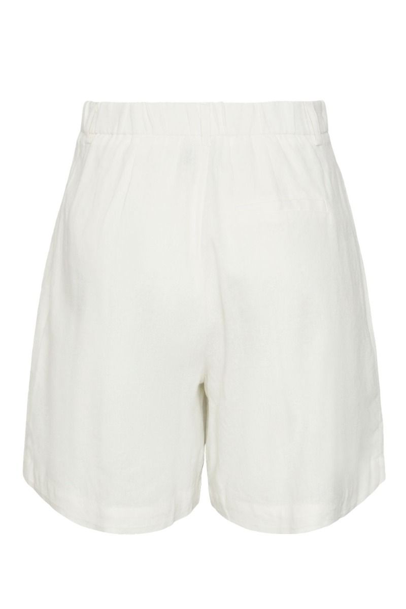 Y.A.S - Shorts - YAS Blooma HW Shorts - Star White