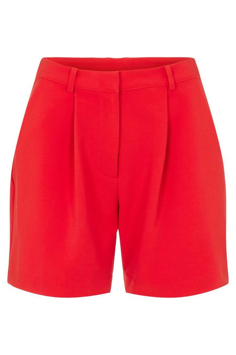 Y.A.S - Shorts - Dorothy HW Shorts - High Risk Red