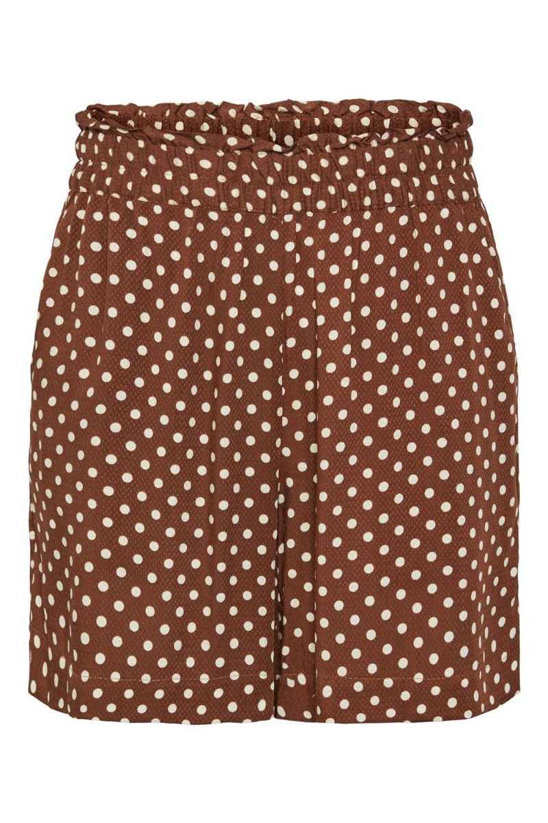 Y.A.S - Shorts - Dotti HW Shorts - Tortoise Shell