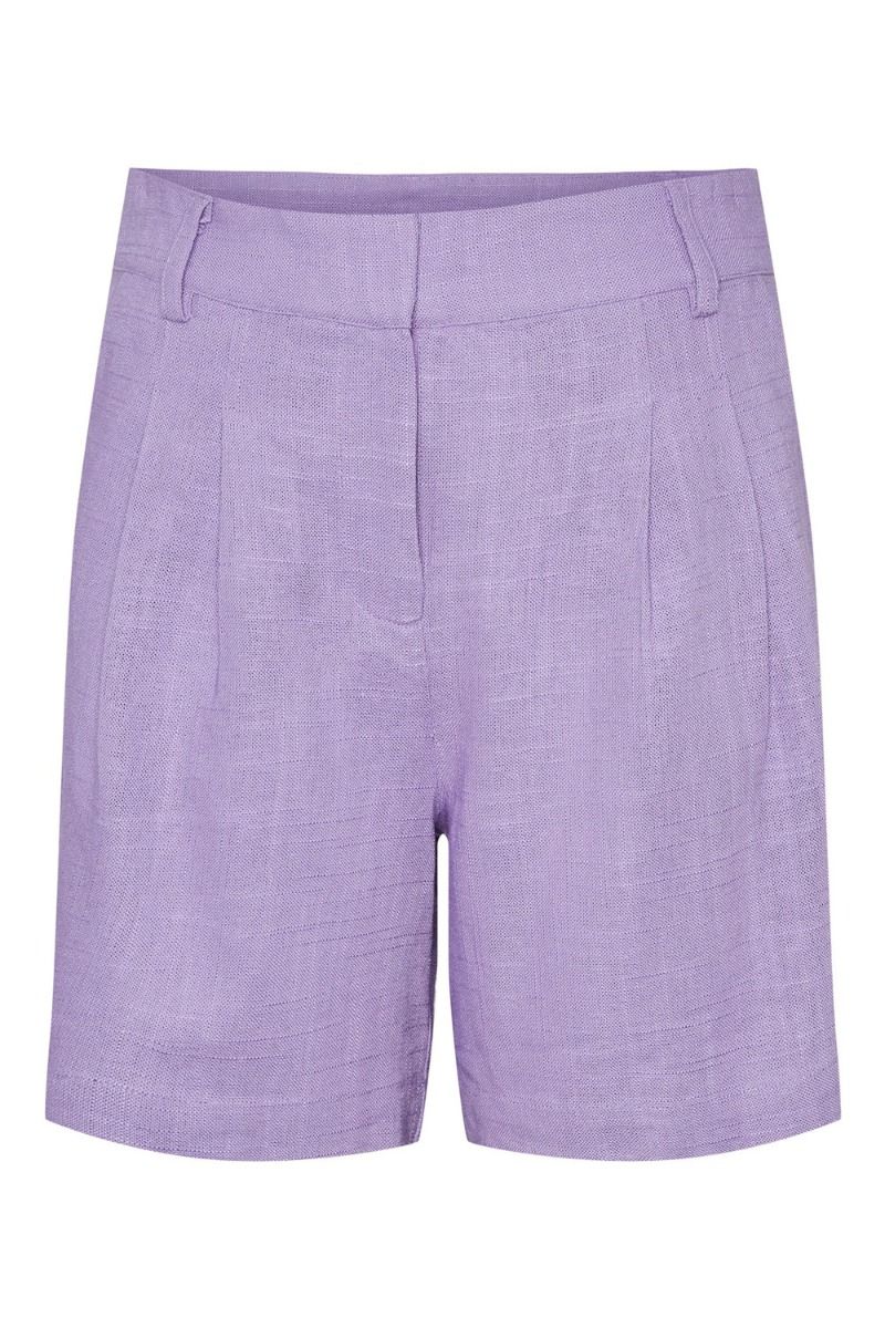 Y.A.S - Shorts - YAS Isma HW Shorts - Bougainvillea