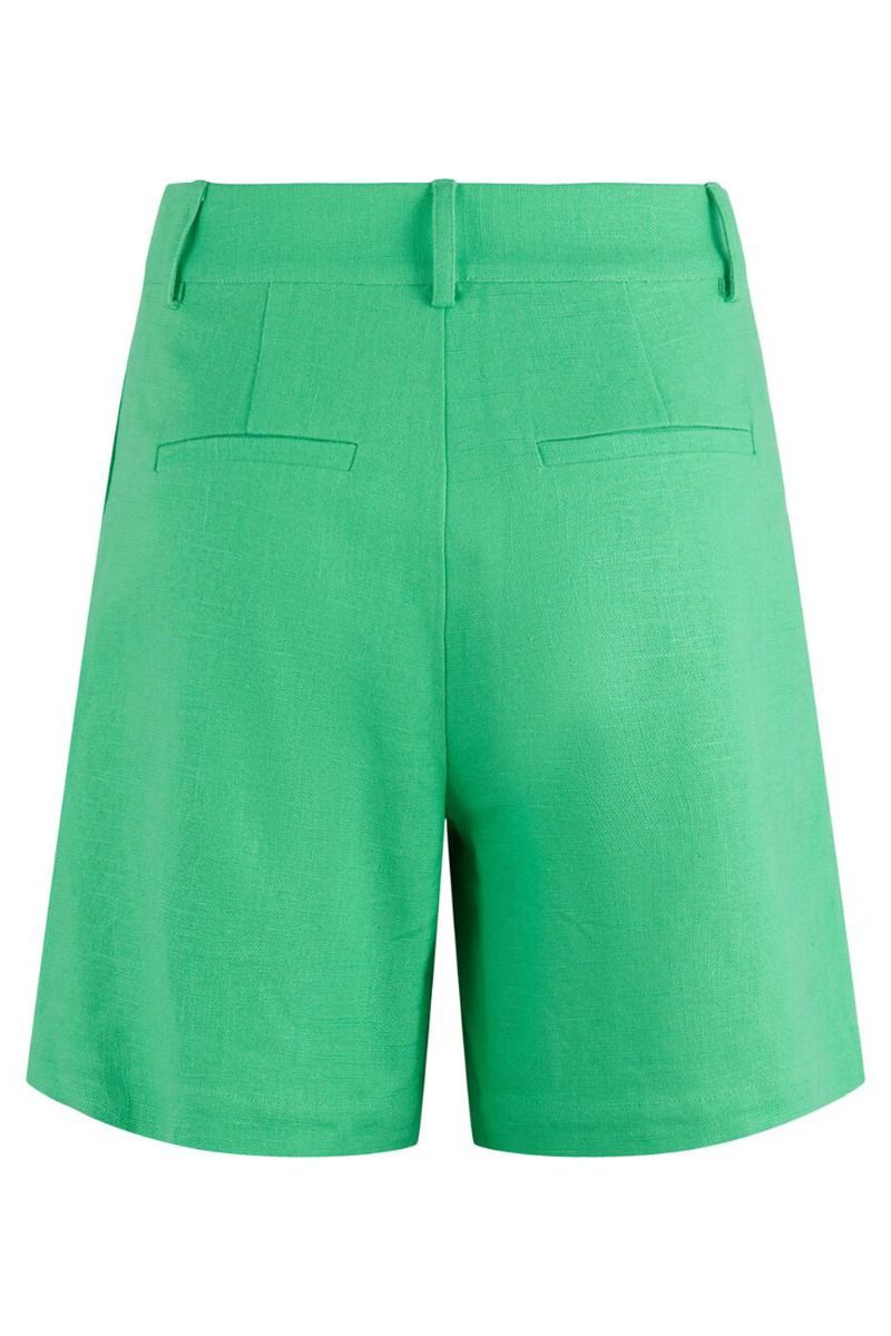 Y.A.S - Shorts - YAS Isma HW Shorts - Irish Green