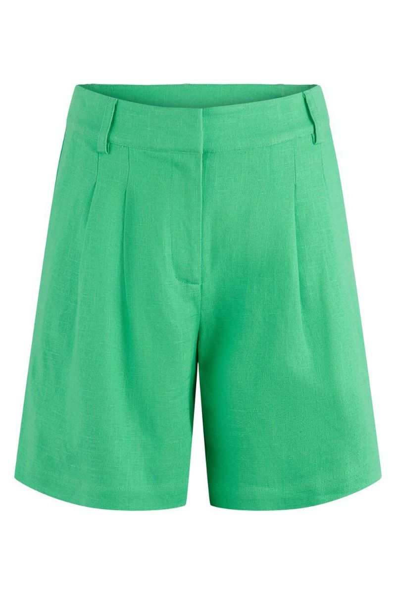 Y.A.S - Shorts - YAS Isma HW Shorts - Irish Green