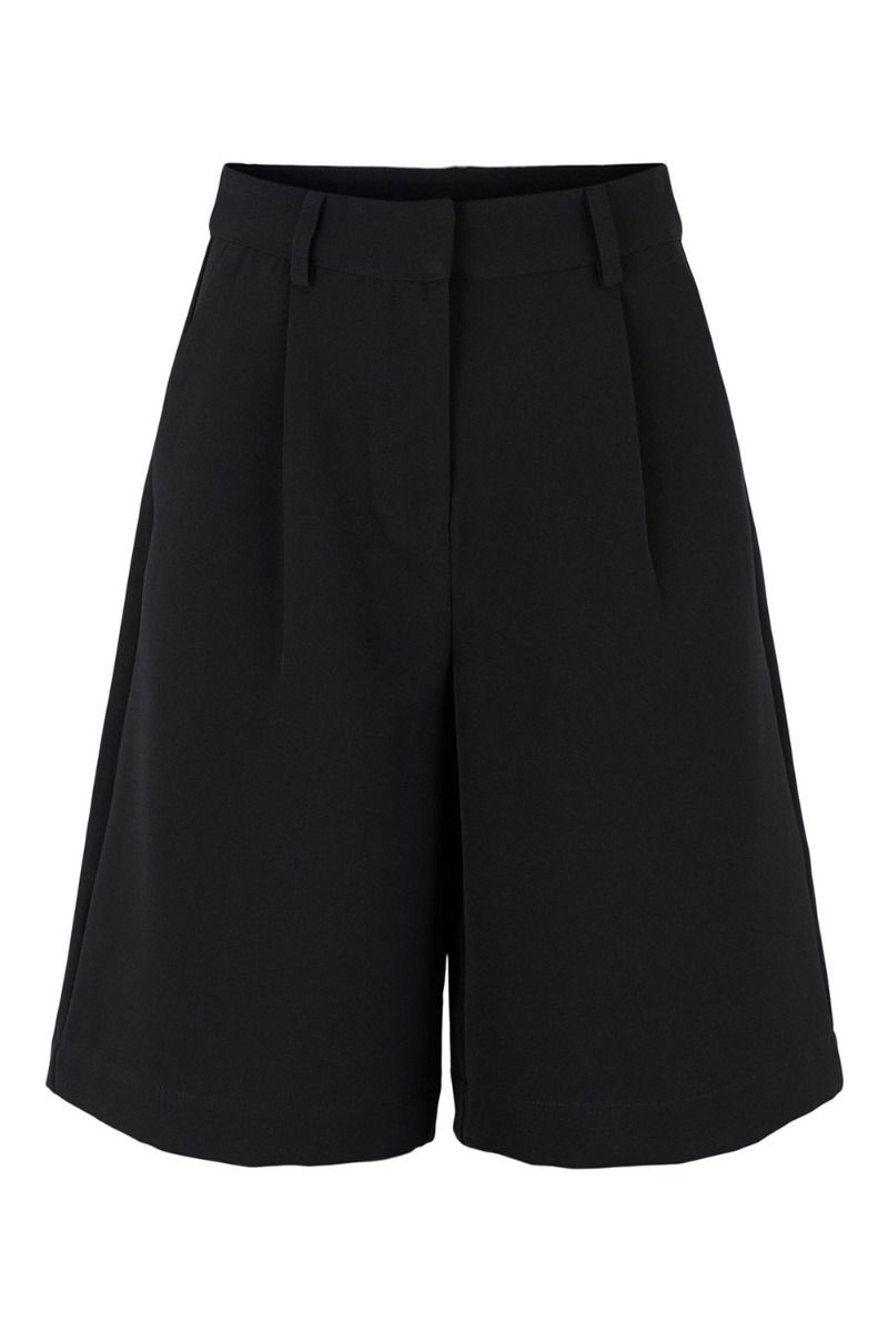 Y.A.S - Shorts - Toppa HW Long Shorts - Black