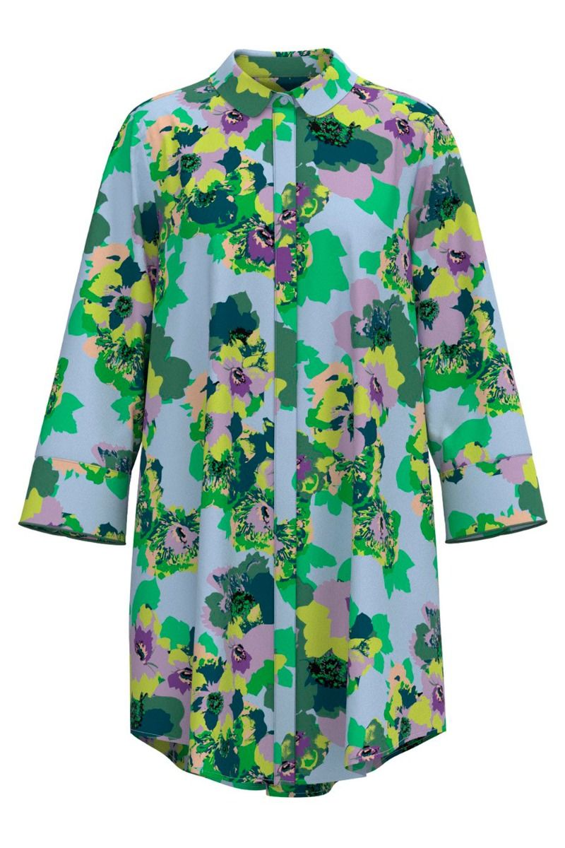 Y.A.S - Skjorte - Bobo 3/4 Long Shirt S. - Kentucky Blue