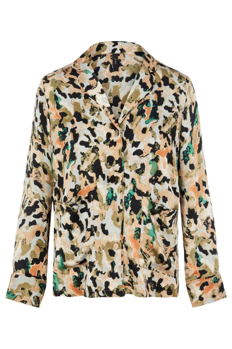 Y.A.S - Skjorte - Cantha LS Shirt - Eggnog