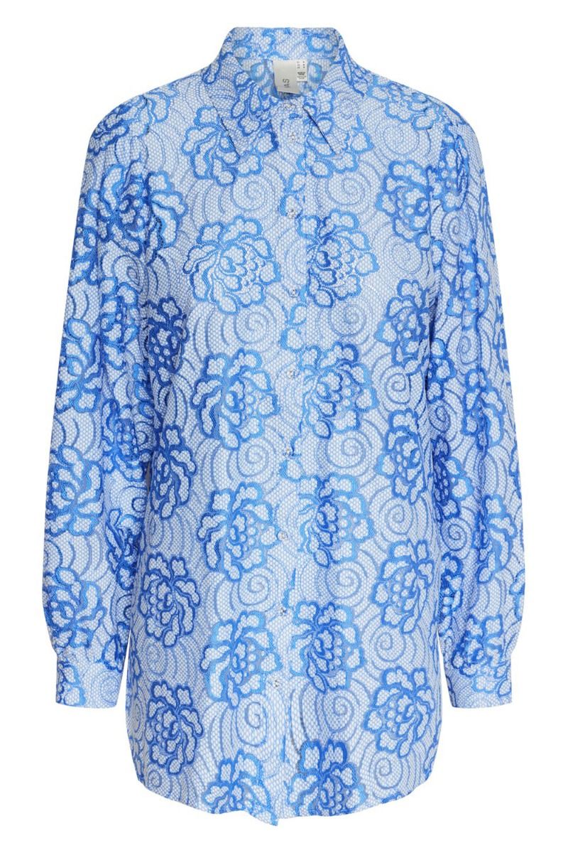 Y.A.S - Skjorte - Yasisa LS Shirt - Palace Blue