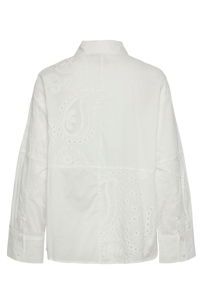 Y.A.S - Skjorte - Jayde LS Shirt - Star White