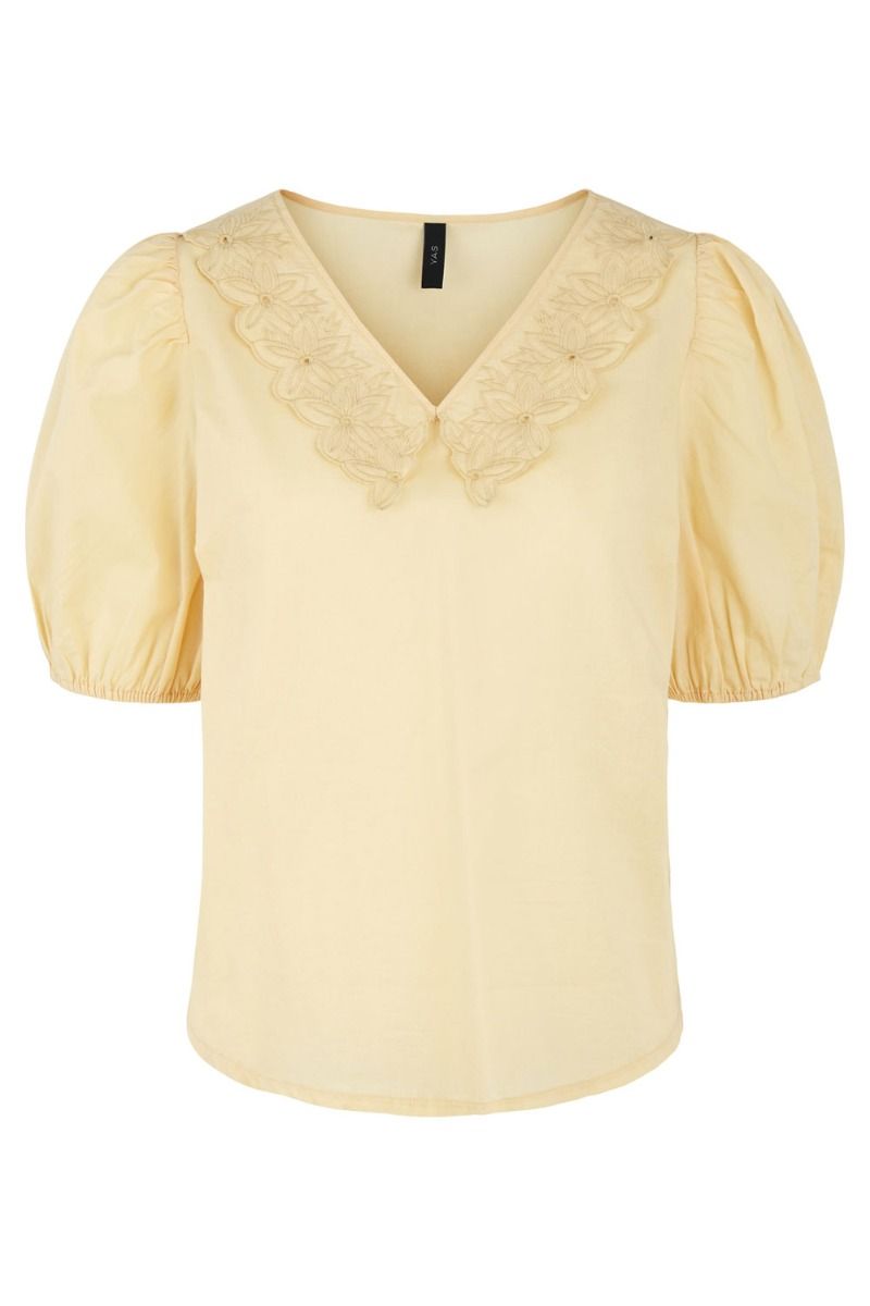 Y.A.S - Skjorte - Melana 2/4 Top - Golden Straw