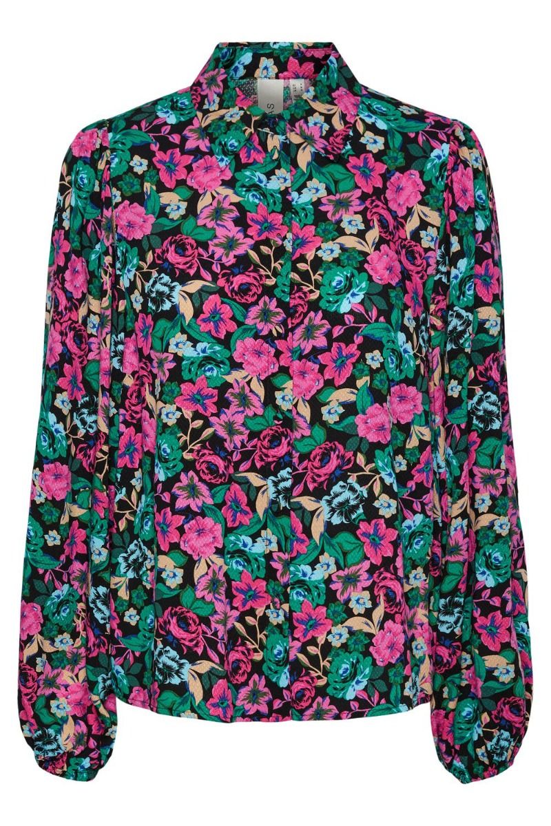 Y.A.S - Skjorte - YAS Simuna LS Shirt S. - Black