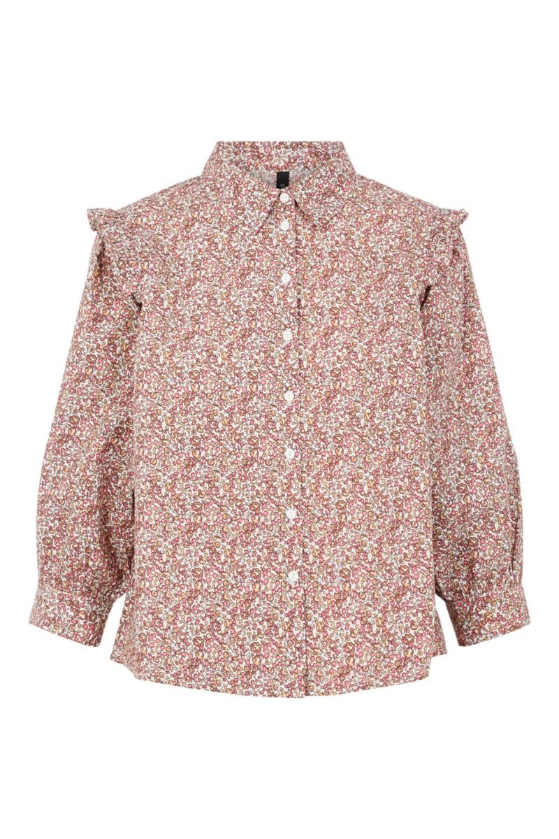 Y.A.S - Skjorte - Sirelia 3/4 Shirt - Eggnog