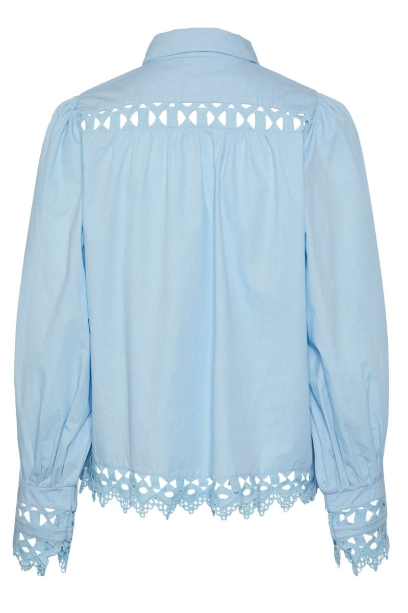 Y.A.S - Skjorte - Yastrima Ls Shirt S. - Clear Sky