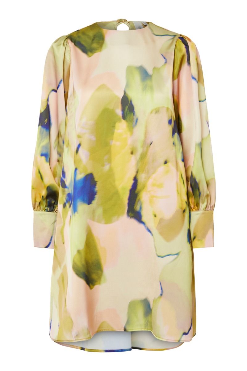 Y.A.S - Kjole - Yas Skyra Ls Dress  - Show Ecru